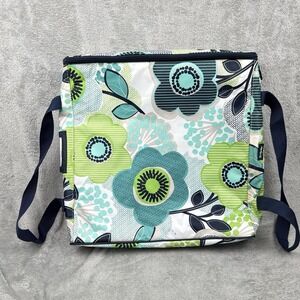 Thirty One 31 Insulated Cooler Thermal Tote Bag Floral 12x12x6 Picnic Travel